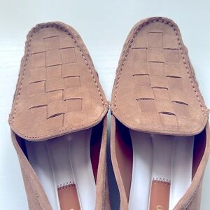 Franco Sarto suede loafers